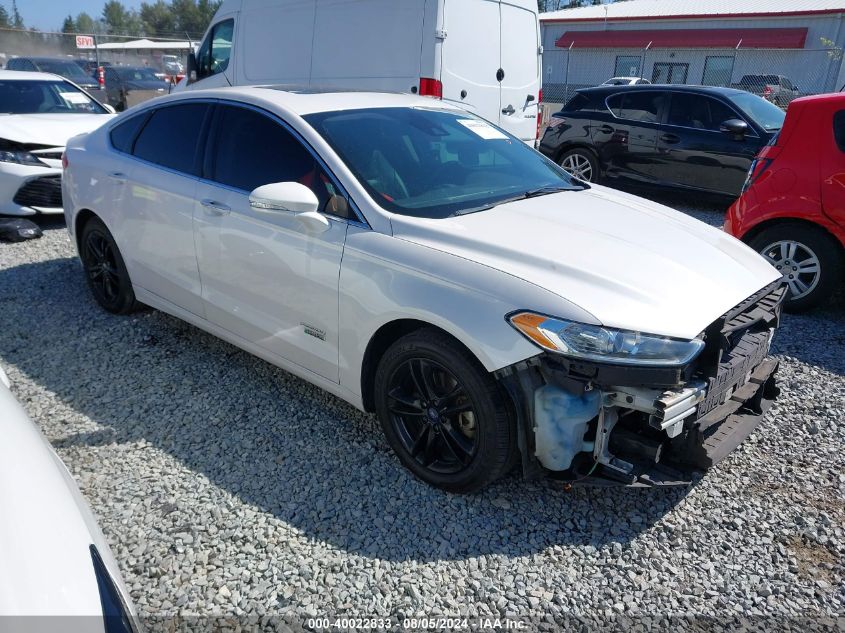 2015 FORD FUSION ENERGI TITANIUM - 3FA6P0SU5FR280616