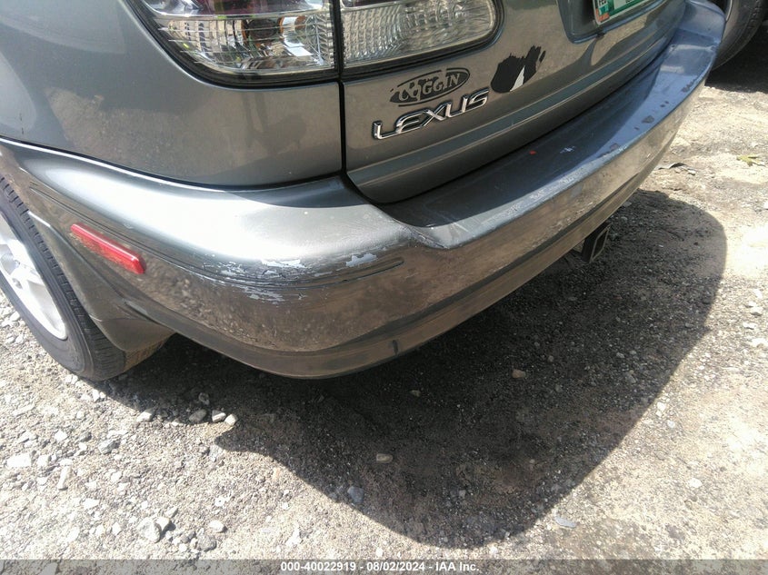 2003 Lexus Rx 300 Base (A4) VIN: JTJGF10U630164408 Lot: 40022919