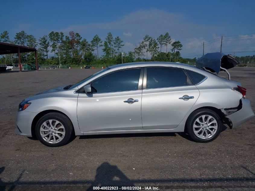 2018 Nissan Sentra Sv VIN: 3N1AB7AP1JL645461 Lot: 40022923