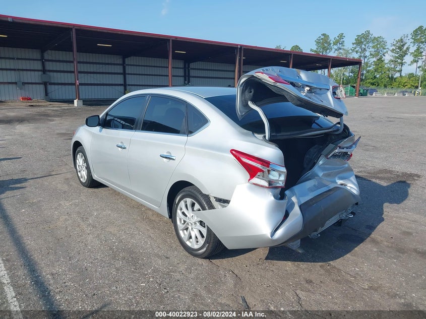 VIN 3N1AB7AP1JL645461 2018 NISSAN SENTRA S/SV/SR/SL