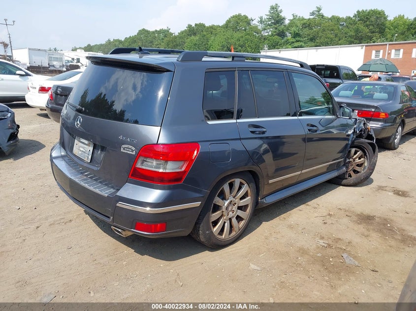 2010 Mercedes-Benz Glk 350 4Matic VIN: WDCGG8HB3AF449549 Lot: 40022934