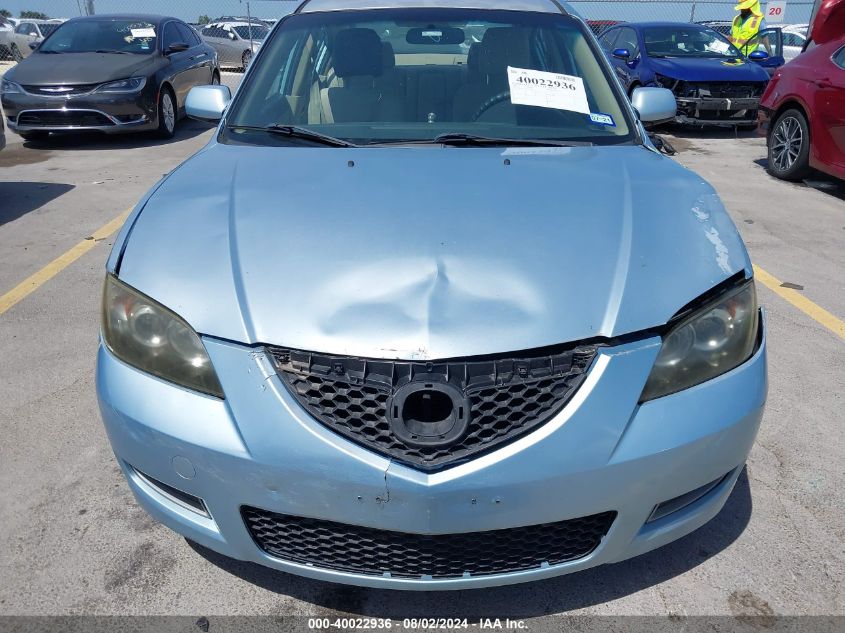 2007 Mazda Mazda3 I Sport VIN: JM1BK12F771650927 Lot: 40022936