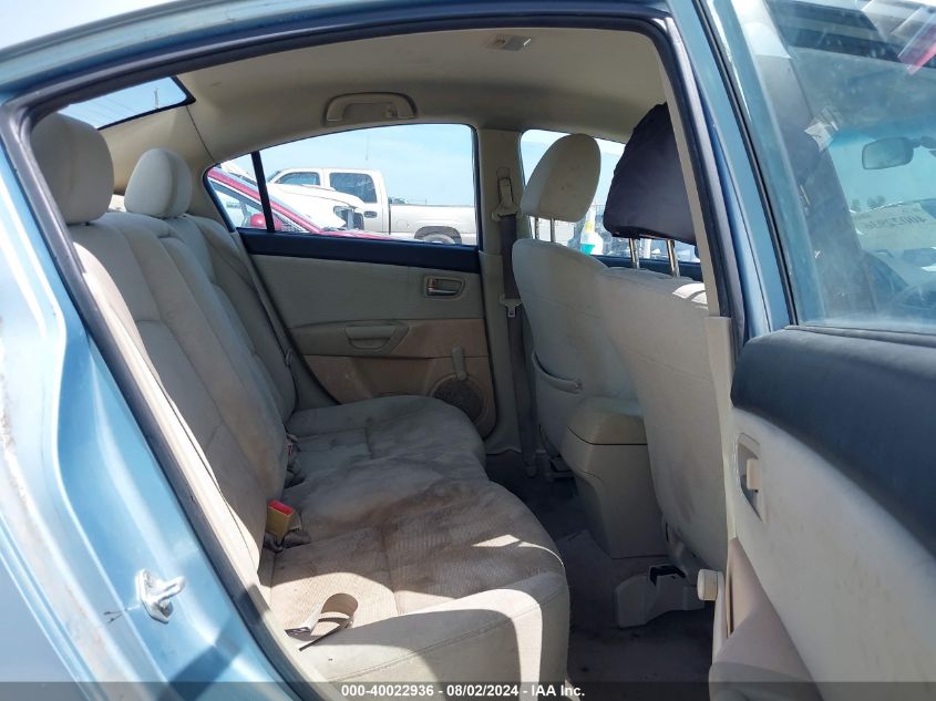 2007 Mazda Mazda3 I Sport VIN: JM1BK12F771650927 Lot: 40022936