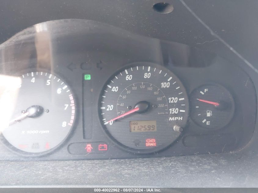 2001 Hyundai Santa Fe 2.7L V6 Gls/2.7L V6 Lx VIN: KM8SC83D91U035882 Lot: 40022962