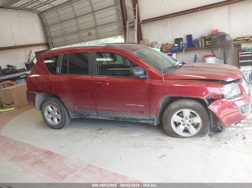 2016 Jeep Compass Sport VIN: 1C4NJCBB2GD765104 Lot: 40022966