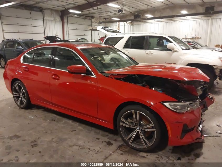 2021 BMW 330I xDrive VIN: 3MW5R7J02M8B68718 Lot: 40022989