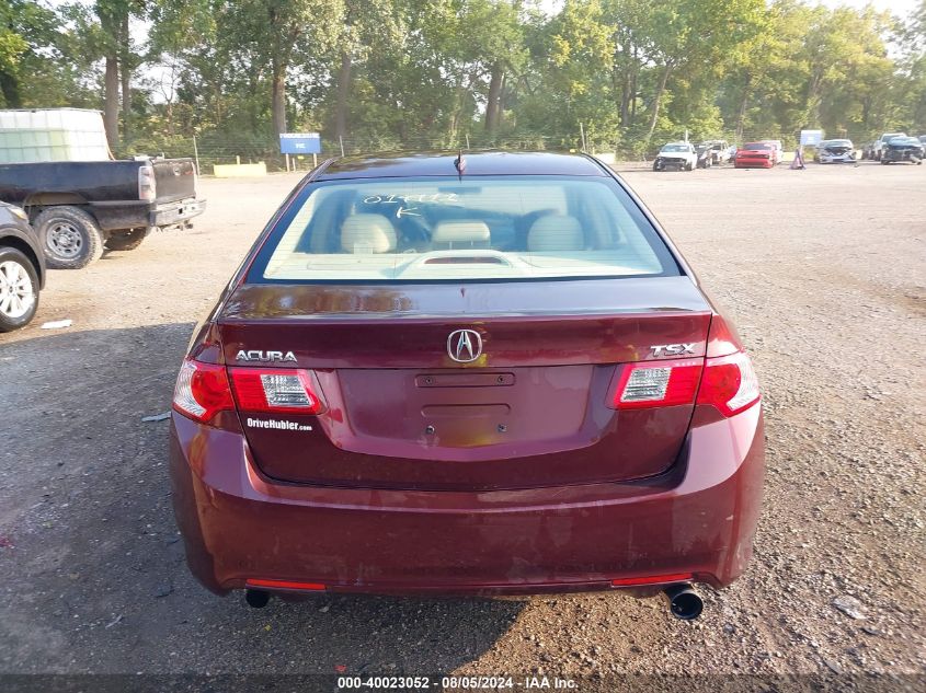 2010 Acura Tsx 2.4 VIN: JH4CU2F63AC019911 Lot: 40023052