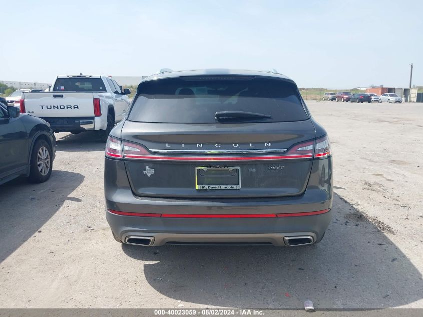 2019 Lincoln Nautilus Select VIN: 2LMPJ6K92KBL47583 Lot: 40023059