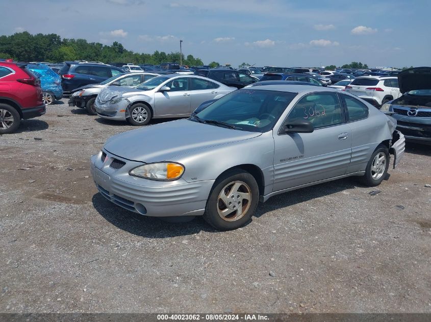 1999 Pontiac Grand Am Se1 VIN: 1G2NE12E0XM857142 Lot: 40023062