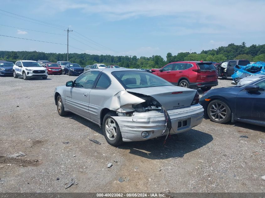 1999 Pontiac Grand Am Se1 VIN: 1G2NE12E0XM857142 Lot: 40023062