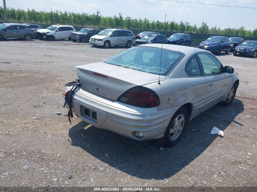 1999 Pontiac Grand Am Se1 VIN: 1G2NE12E0XM857142 Lot: 40023062