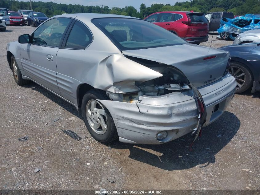 1999 Pontiac Grand Am Se1 VIN: 1G2NE12E0XM857142 Lot: 40023062