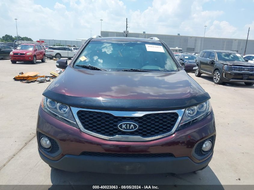 2013 Kia Sorento Lx VIN: 5XYKT3A68DG391449 Lot: 40023063