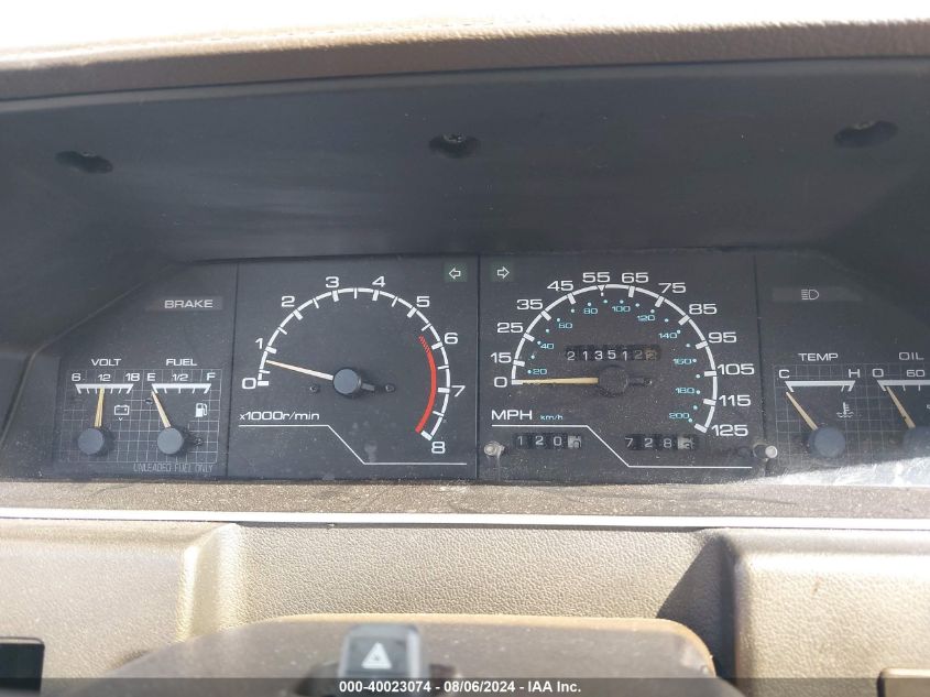 1987 Nissan Maxima VIN: JN1HU11P7HX874683 Lot: 40023074