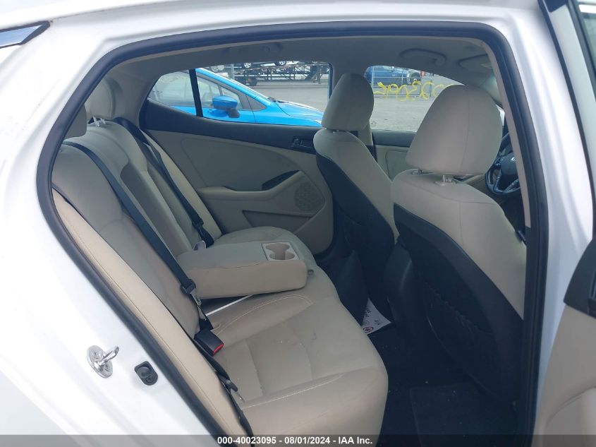 2013 Kia Optima Lx VIN: 5XXGM4A74DG236001 Lot: 40023095