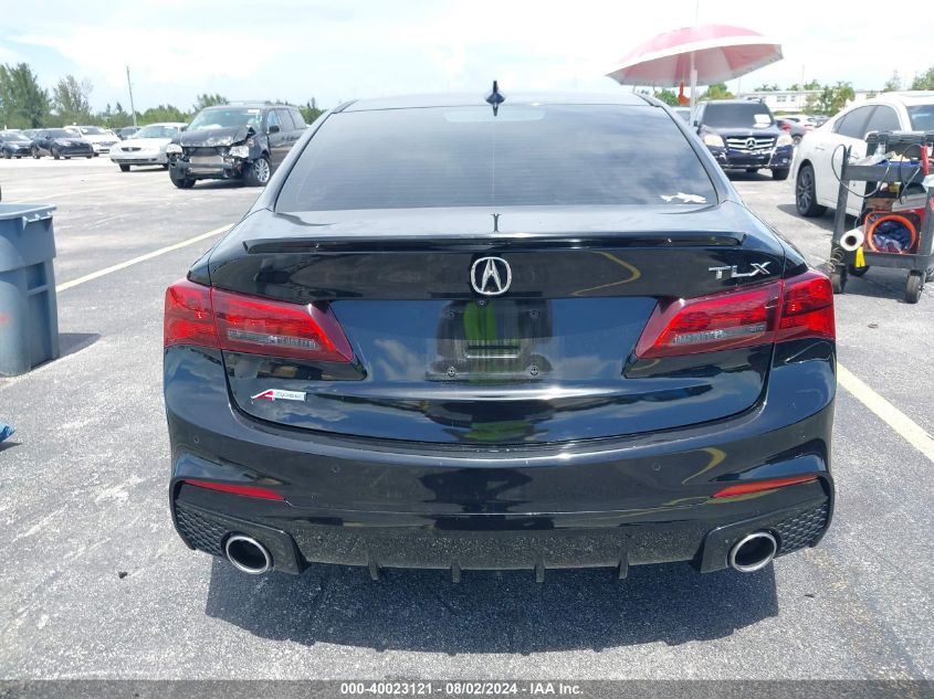 19UUB2F65JA002553 2018 Acura Tlx Tech A-Spec Pkgs