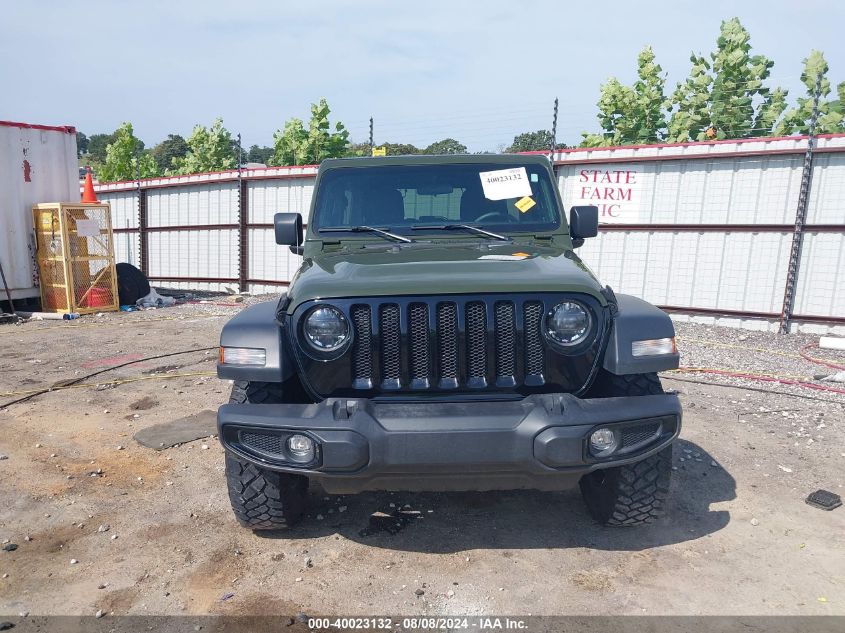 2023 Jeep Wrangler 4-Door Willys 4X4 VIN: 1C4HJXDN8PW695785 Lot: 40023132