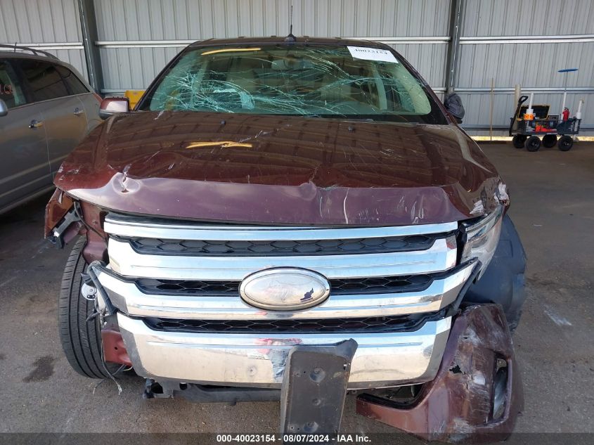 2012 Ford Edge Sel VIN: 2FMDK4JC1CBA93606 Lot: 40023154