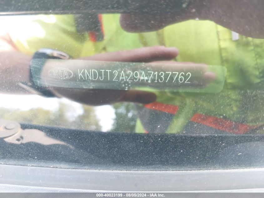 2010 Kia Soul ! VIN: KNDJT2A29A7137762 Lot: 40023199