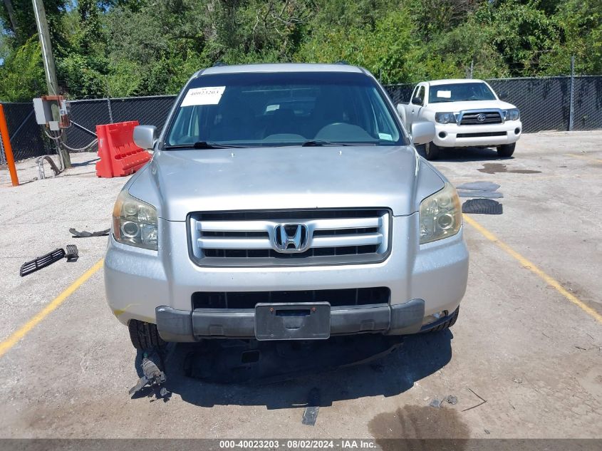 2007 Honda Pilot Ex VIN: 2HKYF18427H538615 Lot: 40023203