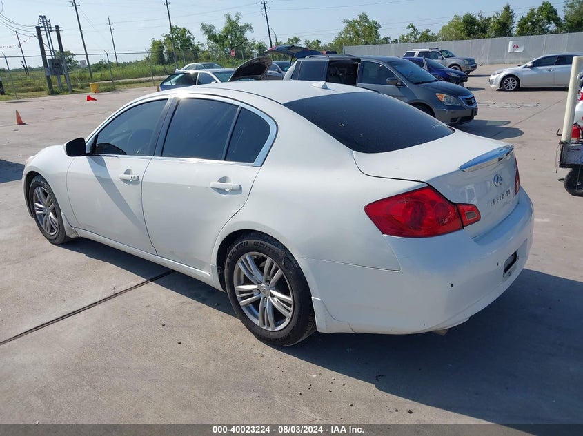 2013 INFINITI G37 JOURNEY - JN1CV6AP5DM720862