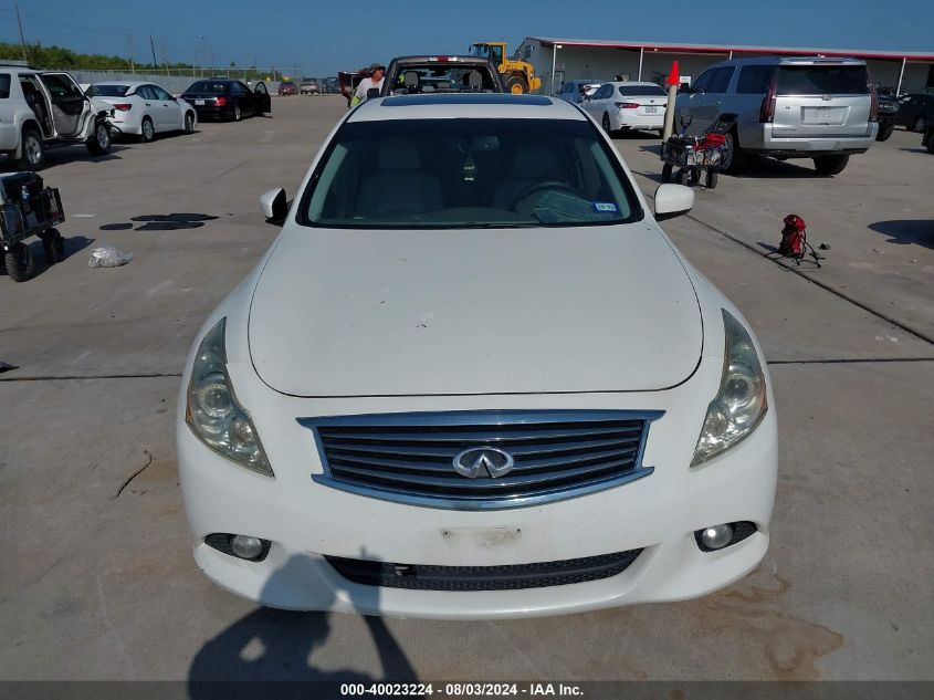 2013 Infiniti G37 Journey VIN: JN1CV6AP5DM720862 Lot: 40023224