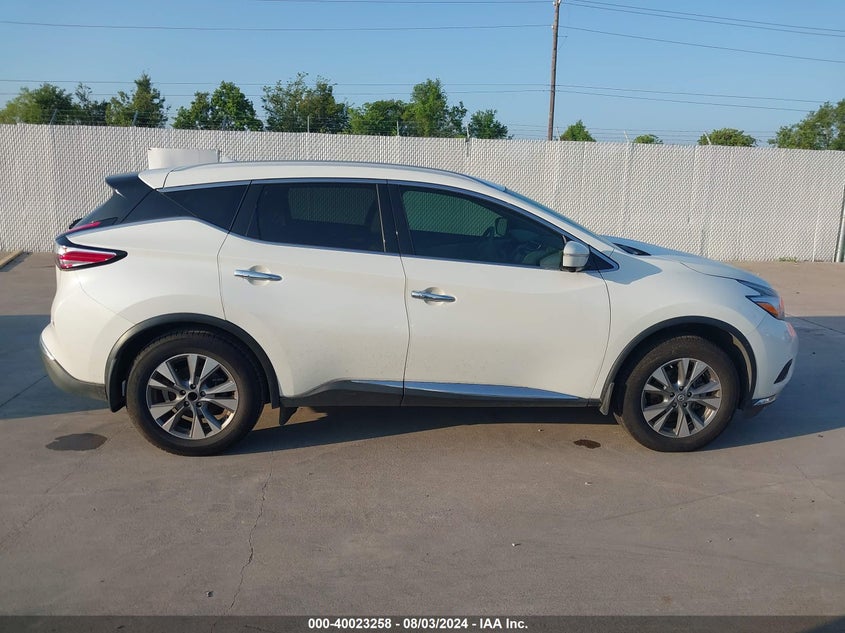 2015 Nissan Murano S/Sl/Sv/Platinum VIN: 5N1AZ2MG6FN248600 Lot: 40023258