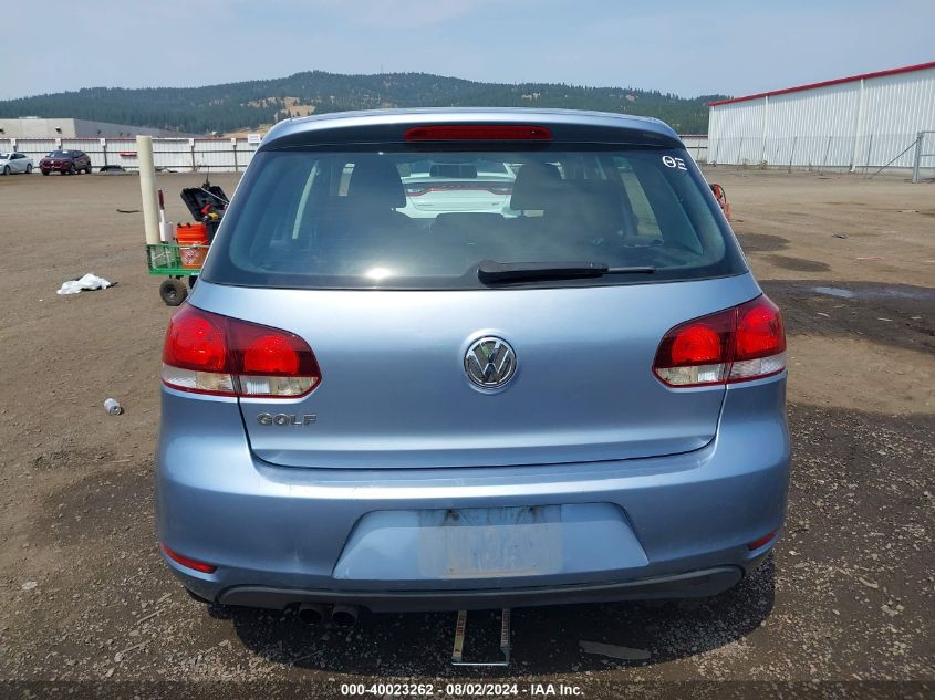 2012 Volkswagen Golf 2.5L 4-Door VIN: WVWDB7AJ2CW194351 Lot: 40023262