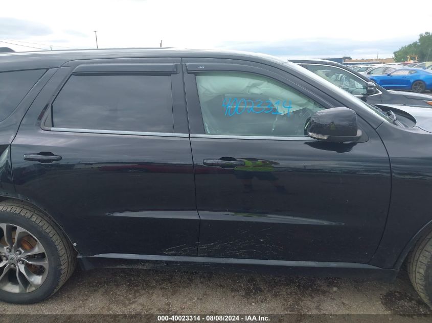 2019 Dodge Durango R/T VIN: 1C4SDJCT5KC734188 Lot: 40023314