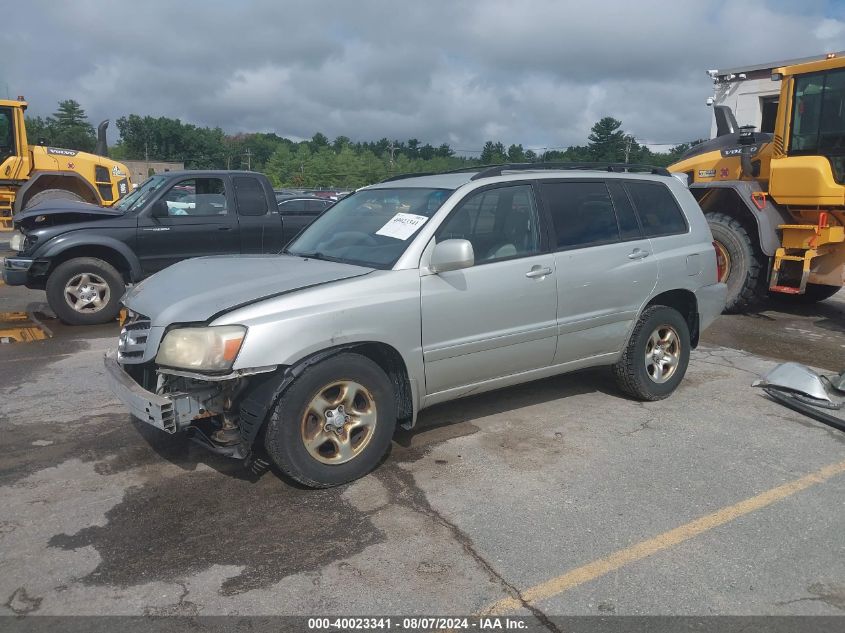 2004 Toyota Highlander VIN: JTEGD21A940085704 Lot: 40023341