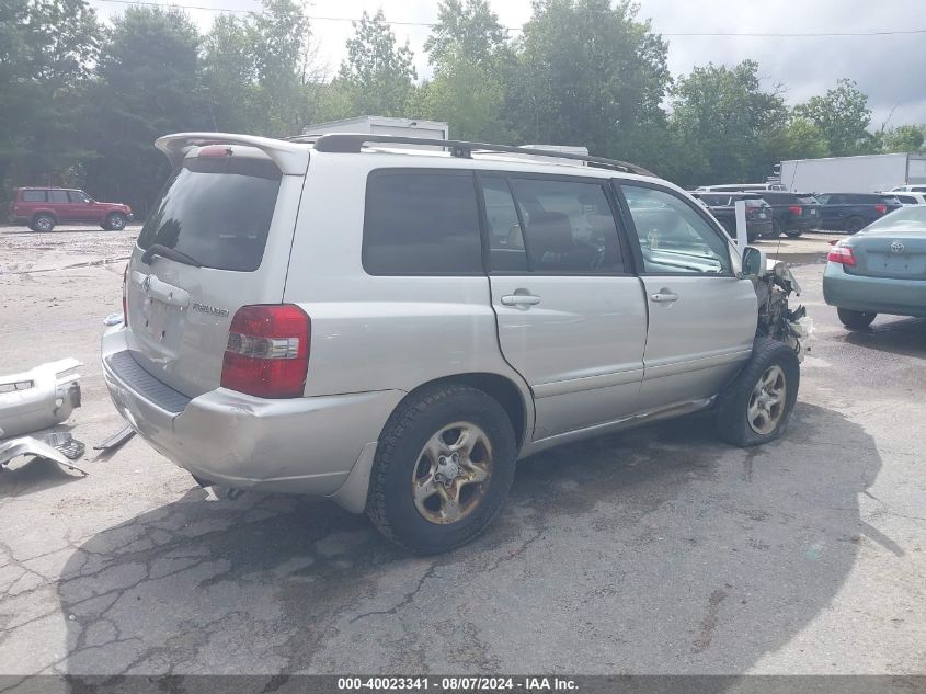 2004 Toyota Highlander VIN: JTEGD21A940085704 Lot: 40023341