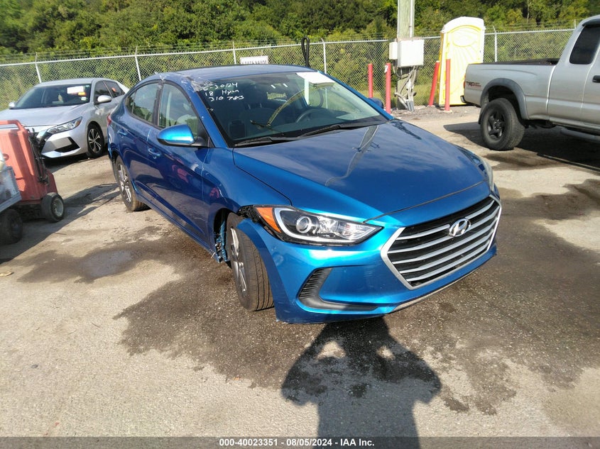 HYUNDAI ELANTRA SEL 2018