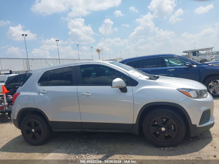 2022 Chevrolet Trax Fwd Ls VIN: KL7CJKSM3NB523169 Lot: 40023359