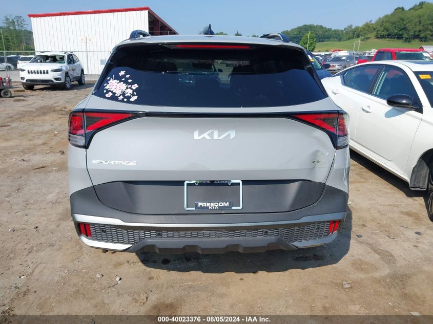 2023 Kia Sportage X-Line VIN: 5XYK6CAF7PG106848 Lot: 40023376