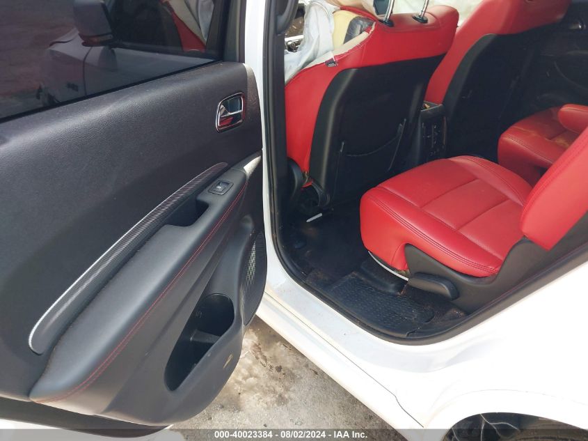 2018 Dodge Durango R/T Rwd VIN: 1C4SDHCT4JC473885 Lot: 40023384