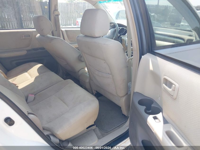 2006 Toyota Highlander V6 VIN: JTEEP21A260149745 Lot: 40023406