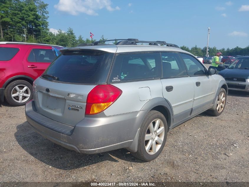 4S4BP61CX67314704 | 2006 SUBARU OUTBACK