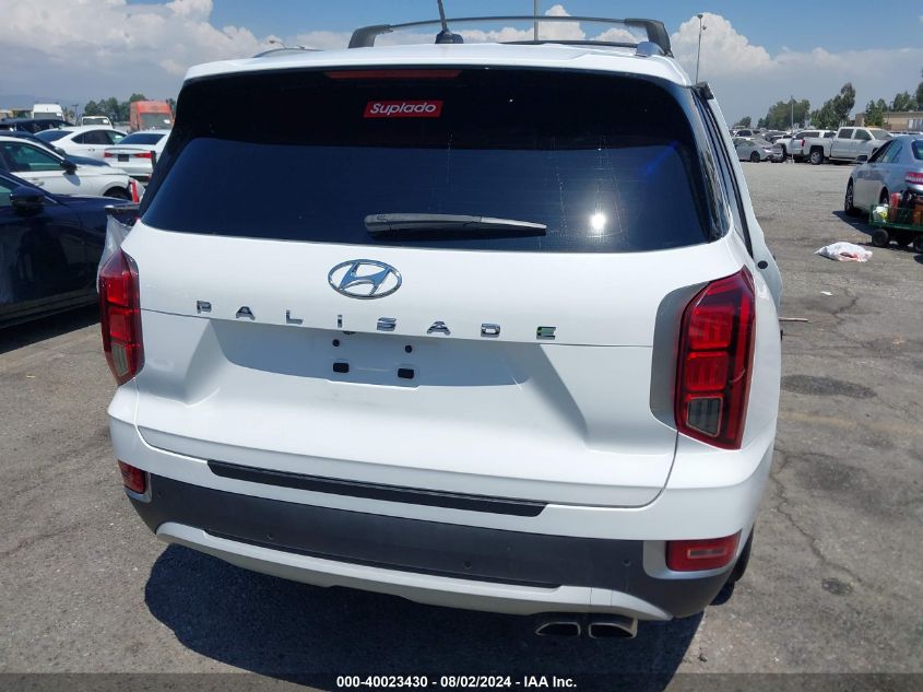 2022 Hyundai Palisade Sel VIN: KM8R34HE0NU362184 Lot: 40023430