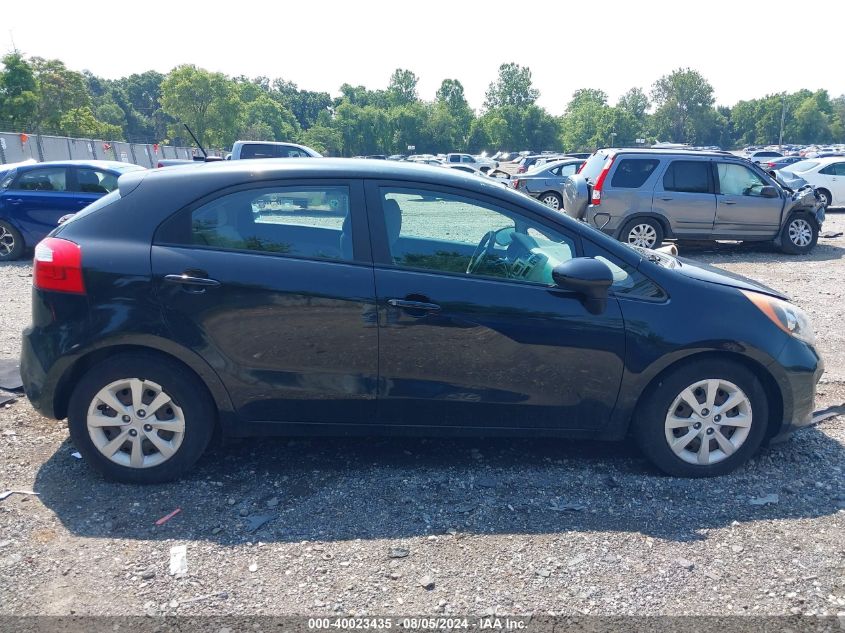 2015 Kia Rio Lx VIN: KNADM5A36F6459158 Lot: 40023435