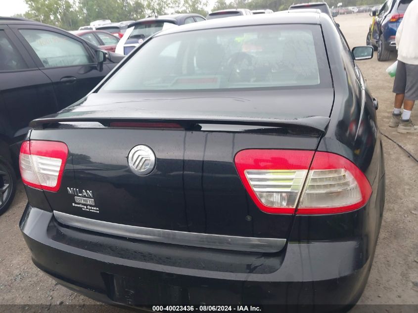 2007 Mercury Milan I4 Premier VIN: 3MEHM08Z37R606654 Lot: 40023436