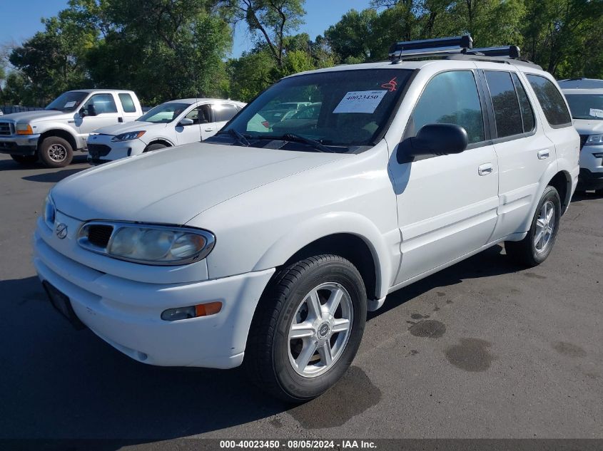 2004 Oldsmobile Bravada VIN: 1GHDT13S242189556 Lot: 40023450