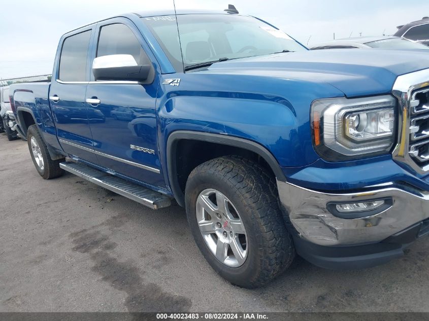 2018 GMC Sierra 1500 Slt VIN: 3GTU2NEJ5JG210889 Lot: 40023483