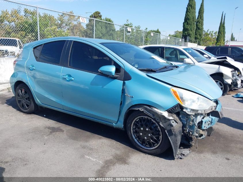 2012 Toyota Prius C Two VIN: JTDKDTB33C1000983 Lot: 40023502