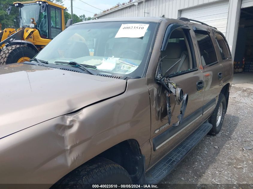 2003 Chevrolet Tahoe Ls VIN: 1GNEC13V33R209184 Lot: 40023510