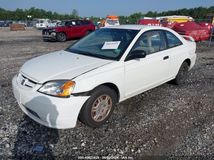 1HGEM22551L052174 | 2001 HONDA CIVIC