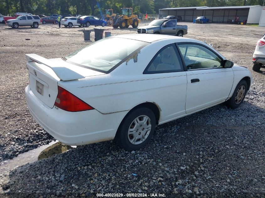 1HGEM22551L052174 | 2001 HONDA CIVIC