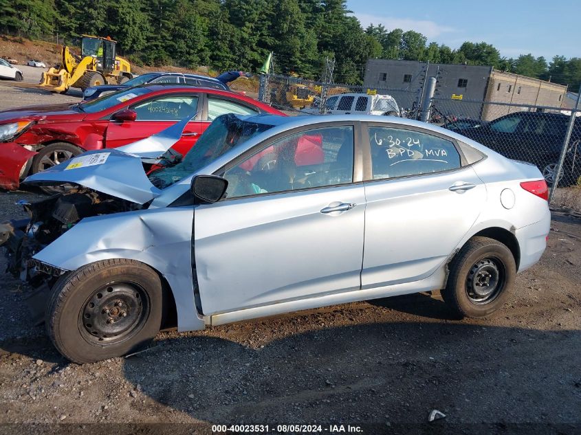 2013 Hyundai Accent Gls VIN: KMHCT4AE6DU343539 Lot: 40023531