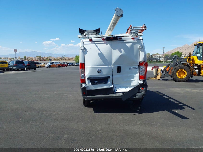 VIN: 3C6LRVVG4PE601166 2023 RAM PROMASTER 2500 LOW ROOF 136 WB