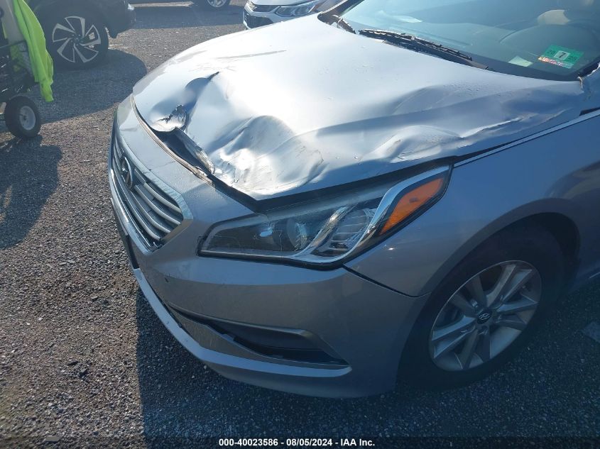 2016 Hyundai Sonata Se VIN: 5NPE24AF8GH294870 Lot: 40023586