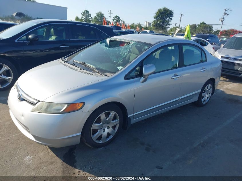 1HGFA16518L105268 | 2008 HONDA CIVIC SDN